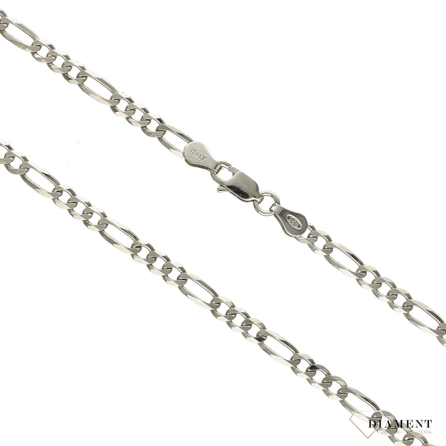 Srebrny łańcuszek 925 Figaro 4 mm DIA-LAN-735070R-100-925 4mm (1).jpg